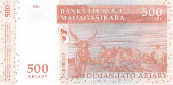 500 Ariary 2004